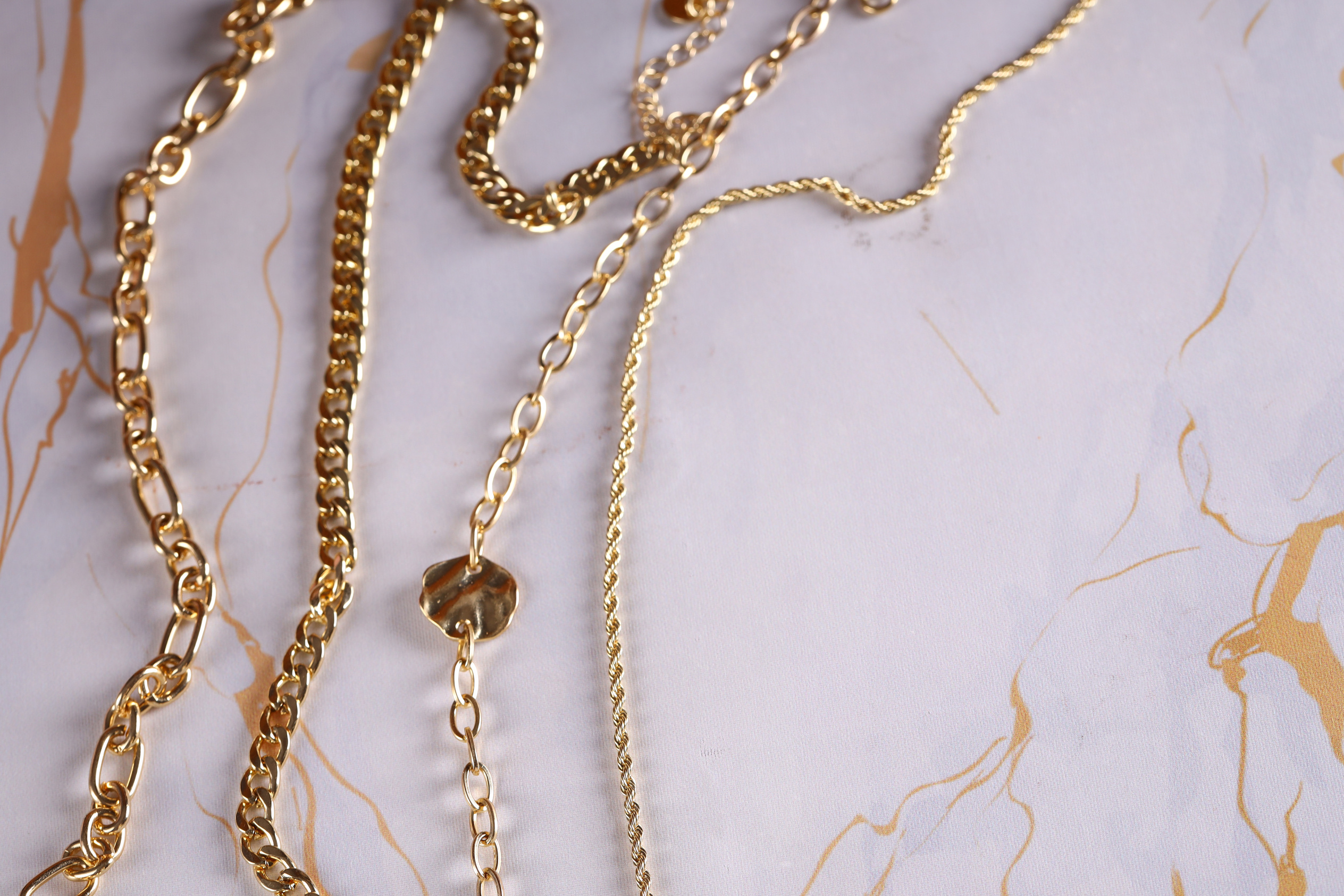 gold jewelry chain necklace